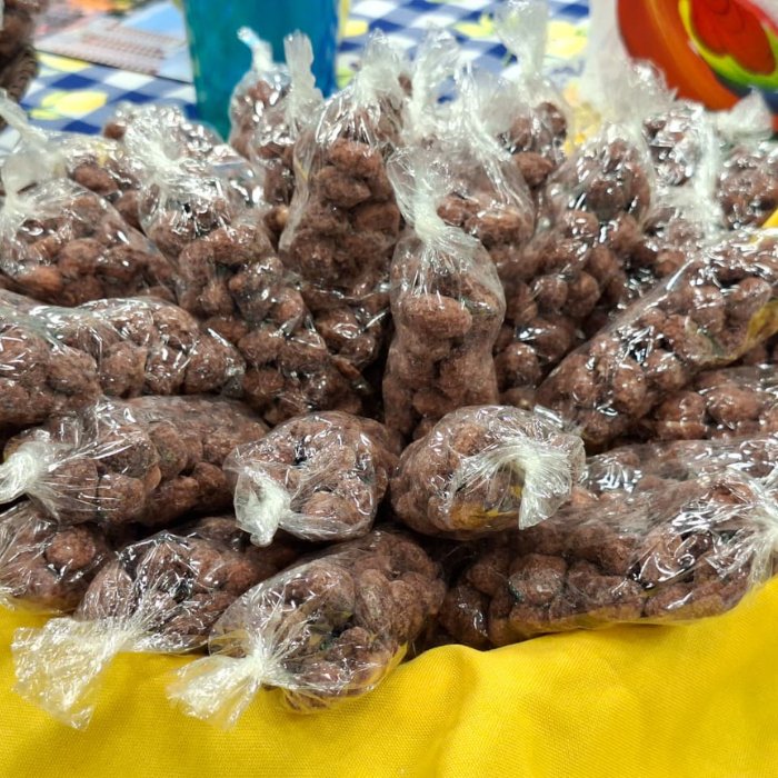 Amendoim com Chocolate, receita caseira